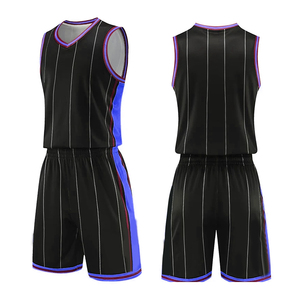 ชุดกีฬา bsci ผ้าโพลีเอสเตอร์สำหรับผู้ชายเสื้อบาสเก็ตบอล - Product Image 3