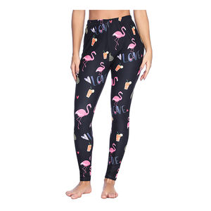 Vêtements de sport pour femmes taille haute avec LOGO personnalisé Pantalon de yoga avec lifting des fesses Respirant Élastique Compression Scrunch Sans couture Décontracté - Product Image 2