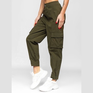 Pantalon de jogging cargo Vintage à jambes larges pour femmes, nouvelle mode - Product Image 5