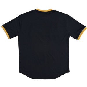 Camiseta de Algodón Premium con Cuello Redondo para Hombre, Camiseta con Dobladillo Curvo y Letras Bordadas en Chenilla, Ropa Griega - Product Image 2