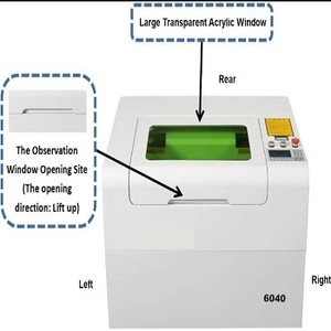 50W Fiber Laser <b>Engraving</b> <b>Machine</b> for Metal, High Precision CNC Laser Marker with Software Support - Product Image 1