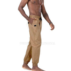 Pantalones Deportivos para Hombre, Tallas Grandes, Directo de Fábrica, Nuevos, Modernos, Ligeros, Transpirables, de Algodón, Personalizados, Cintura Media con Cordón Ajustable - Product Image 3