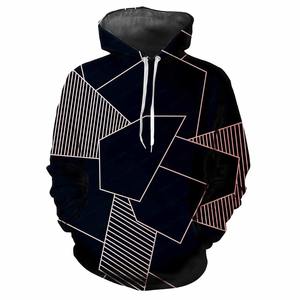 เสื้อมีฮู้ดสำหรับผู้ชายทันสมัยใหม่พิมพ์ลายสก็อตเสื้อแขนยาวมีฮู้ดแบบลำลองพิมพ์ลายดิจิทัล - Product Image 1