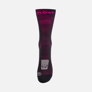 Floky Calza Run Up Medium <b>Black</b>/Fuchsia Sports <b>Socks</b> M-L 40-43 - Product Image 3