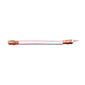 Gran oferta, Cable Coaxial negro de alta calidad, Cable de TV RG6U 100% CCS 1,02, papel de aluminio 100, alambre de cobre, longitud de PVC 100M RoHS - Product Image 2