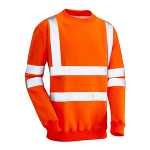 Hi Vis Winter Workwear Sudadera de construcción Sudadera reflectante de manga larga con características transpirables e impermeables - Product Image 2