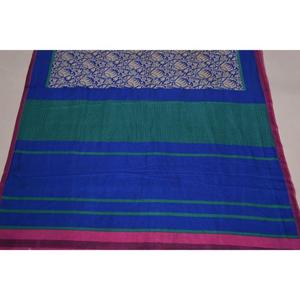 Vintage 5 Yards indien Viscose soie tissu pour Quilting Boho jupes et robes couture et Textile Art-pour les projets d'automne - Product Image 3