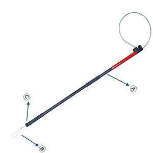 Palo de Captura para Perros y Animales, con Liberación Simple o Doble, 3FT 4FT 5FT, Todos los Modelos, de GREEN SWIFT INDUSTRIES - Product Image 4