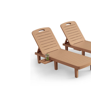 Sillas de Salón al aire libre de diseño de estilo minimalista moderno Patio Chaise Lounge Pool para hotel y Villa - Product Image 6