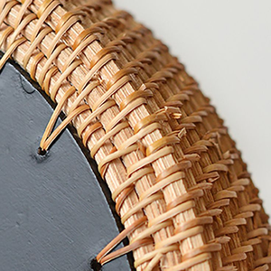 Plateau de service de luxe en rotin et nacre fait main, parfait pour la nourriture et le petit-déjeuner, conception de plateau de service rustique en nacre - Product Image 3