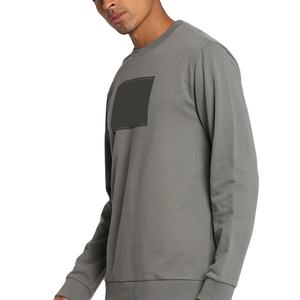 Sudaderas de Poliéster Personalizadas de Talla Grande para Hombre, Precio al por Mayor, Color Sólido Básico, Sudaderas de Algodón Combinado para Hombre en Venta 2026 - Product Image 3