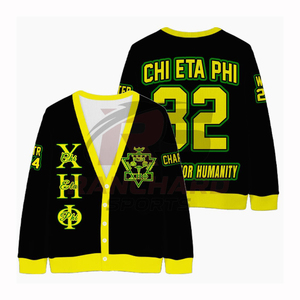 Pull de la sororité CHI ETA PHI, élégant et confortable, 100% coton, durable et brodé professionnellement, motif uni - Product Image 3