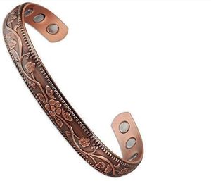 Fashionable Vintage Magnetic Therapy Copper Alloy Star Shape Unisex <b>Bracelets</b> & Bangles-Healthy Benefits Gift - Product Image 5