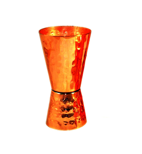 แก้วช็อตทำจากทองแดงขนาด2ออนซ์/1ออนซ์ใช้ซ้ำได้และพกพาได้อุปกรณ์การวัดบาร์โลหะ - Product Image 1