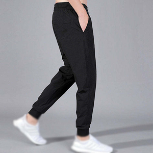 Pantalon en nylon pour homme Pantalon de survêtement coupe-vent à boutons latéraux pour homme Costume coupe-vent en nylon imprimé par sublimation Design personnalisé - Product Image 4