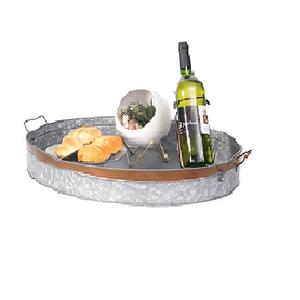 Technique d'émail de couleur de plateau en aluminium décoratif fini de qualité supérieure pour le style intérieur de la maison Fonctions de mariage Utilisation de la table centrale - Product Image 1