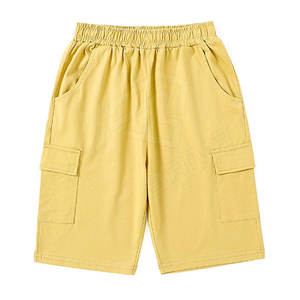 กางเกงขาสั้นคาร์โก้ผ้าฝ้าย100% สำหรับผู้ชายกางเกงขาสั้นสำหรับวิ่งชายหาดออกกำลังกายลำลองระบายอากาศได้ดีแนวสตรีทตาข่ายสีทึบดีไซน์6XL - Product Image 1