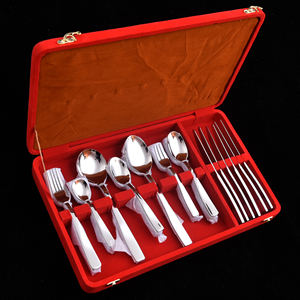 ชุดช้อนสแตนเลสสีสันตามสั่ง ทำด้วยมือ สำหรับแจกเป็นของขวัญ ขายส่ง ดีไซน์เรียบหรู 11 GAG - Product Image 3