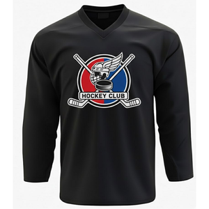 Camisetas de Hockey sobre Hielo Sublimadas Personalizadas - Tejido Transpirable de Secado Rápido, Color Duradero, Superficie Lisa, Sublimación Completa - Product Image 5