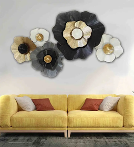 Decoración artística de pared de Metal moderna hecha a mano real-Color/tamaño personalizado duradero de alta calidad MOQ bajo y precio - Product Image 2