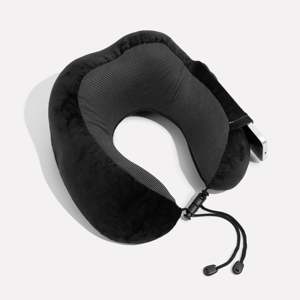 Cooling Travel Neck <b>Pillow</b> Portable and Wearable Rebound Moulded Memory Foam with Silk and Polyester Custom Logo Print - Product Image 2
