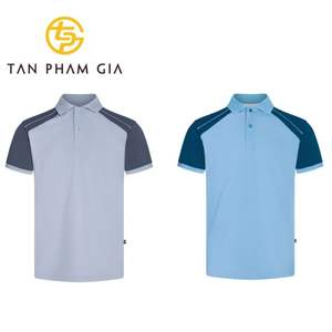 Tan Pham Gia Golf haut de gamme pour hommes pour polo uniforme de qualité supérieure tricoté par le fabricant vietnamien ODM approvisionnement à bas prix - Product Image 1