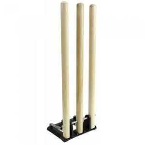 Wickets de resorte de grillo de madera 3 tocones 2 fianzas por Wicket de madera hecho a medida de alta calidad internacional estándar - Product Image 4