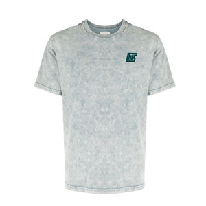 เสื้อยืดโอเวอร์ไซส์ทรงหลวมสไตล์โมเดิร์นสำหรับผู้ชาย ลวดลายฟอกสี เหมาะสำหรับแฟชั่นสตรีทและการสวมใส่ในชีวิตประจำวัน - Product Image 1