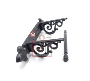 Support de rouleau de cuisine en acier inoxydable, Design rétro victorien, design Vintage, montage mural - Product Image 6