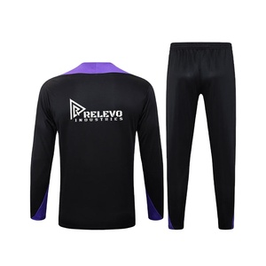 Ensemble de survêtement deux pièces pour homme et femme, sweat à capuche et pantalon de jogging, vêtements de sport décontractés, tenue de fitness, course à pied, OEM - Product Image 1