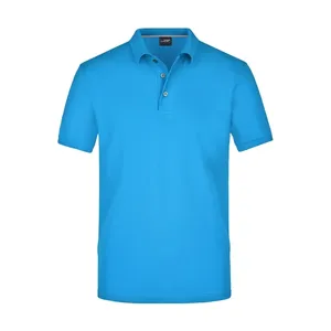 Polo en Pima personnalisé pour homme, produit promotionnel pour le merchandising - Product Image 4
