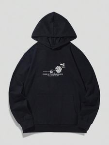 เสื้อฮู้ดแบบสวมศีรษะพิมพ์ลายสำหรับผู้ชายเสื้อสวมหัวพิมพ์ลายตัวตลกโอเวอร์ไซส์แบบลำลอง2025 - Product Image 5