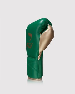 Green Color Custom Branding Boxing Training Gloves Breathable Lightweight Professional <b>Foam</b> <b>Padding</b> Punching Gloves - Product Image 2