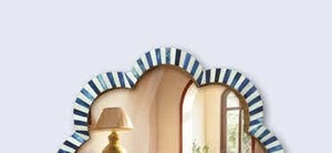 Miroir mural en résine écologique de luxe fait à la main, décoration moderne et élégante pour les maisons, les bureaux, la décoration de mariage - Product Image 5