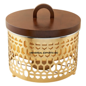 Réchaud alimentaire en acier inoxydable de qualité supérieure, fait à la main, design classique, élégant et décoratif, marmite en métal - Product Image 3