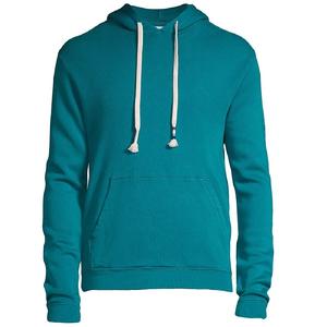 เสื้อสเวตเตอร์และฮู้ดผ้าฝ้ายออร์แกนิก100%,เสื้อแฟชั่นมีฮู้ดแขนยาวหลากสีสำหรับผู้ชาย - Product Image 4