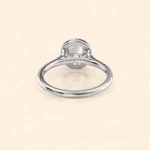 14K Yellow / White And Rose <b>Gold</b> Lab Grown Diamond Solitaire Engagement <b>Ring</b> Round Cut - Product Image 3