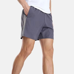 Pantalones Cortos Deportivos Transpirables Casuales con Cierre de Cordón, Tejido Personalizado, Material Duradero, Pantalones Cortos de Gimnasio para Hombre - Product Image 3