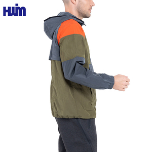Hochwertige Herren Outdoor Wasserdichte Jacke Wandern Reisen Softshell Besticktes Logo Windbreaker Herbst <span class=keywords><strong>Jogging</strong></span> Sportbekleidung - Product Image 3