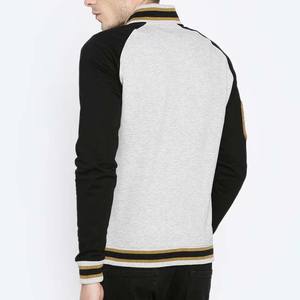 Nouvelle veste universitaire d'hiver respirante avec logo personnalisé pour hommes séchage rapide bouton avant complet col montant confortable à bas prix conception OEM - Product Image 3