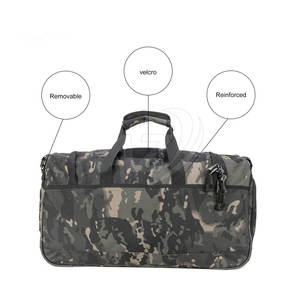 Bolsa de Gimnasio de Poliéster Ligera de Diseño Personalizado al por Mayor, Material Duradero, Capacidad de 30-40L, Cierre de Cremallera, Logotipo Personalizado, Asa Suave - Product Image 3