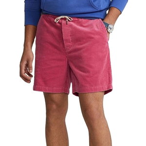 Pantalones cortos de fitness para hombre personalizados al por mayor transpirables 100% algodón bolsillos decorados en la calle arrugados último diseño - Product Image 1