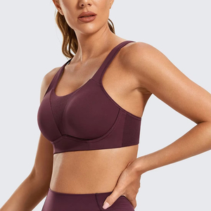 Sujetador deportivo de calidad superior para mujer, logotipo personalizado, ajustable, sin costuras, gimnasio, entrenamiento, correr, Yoga, logotipo frontal, conjuntos de talla grande para niñas - Product Image 6