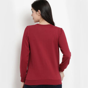 Sudaderas de calidad premium, sudaderas informales sólidas para mujer, ropa de calle con estampado propio, sudaderas de invierno - Product Image 5