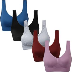 Soutien-gorge de sport pour femmes de qualité supérieure, ultra confortable et respirant, avec logo frontal, pour la course à pied, le yoga, l'entraînement - Utilisation flexible pour adultes - Product Image 3