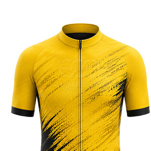 Active Fit Men <b>Cycling</b> Jersey Lightweight Breathable Customized Polyester Stretch Material High Quality for Outdoor Riding - Product Image 5
