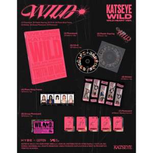 KATSEYE - WILD 3rd EP อัลบั้มโฟโต้บุ๊คเวอร์ชั่น (เวอร์ชั่น Wild world / เวอร์ชั่น Wild heart) - Product Image 3
