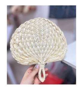Handfan vietnamien naturel de 100% bambou plat-Handfan en bambou coloré-Cadeau de culture spécial au Vietnam - Product Image 6