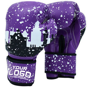 Velcro soporte de muñeca gancho y lazo soporte de muñeca al por mayor logotipo personalizado guantes de boxeo MMA - Product Image 6