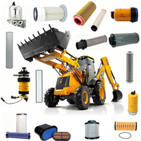 Filtre hydraulique 329/10100 compatible avec la chargeuse-pelleteuse JCB 3CX